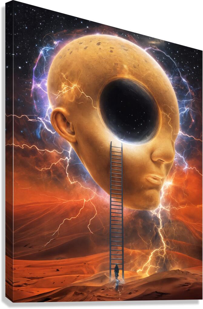  Black Hole Canvas Print
