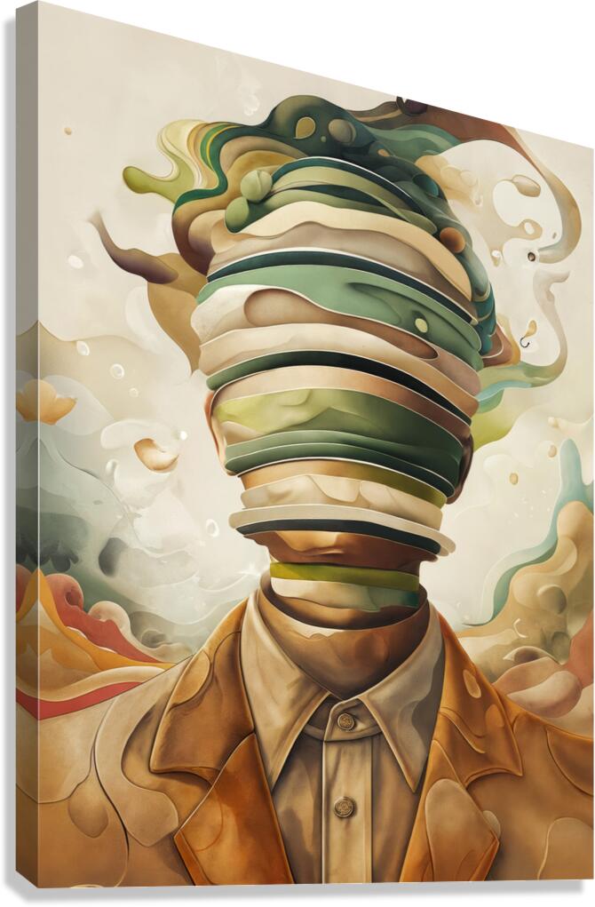  Head and Torso Canvas Print