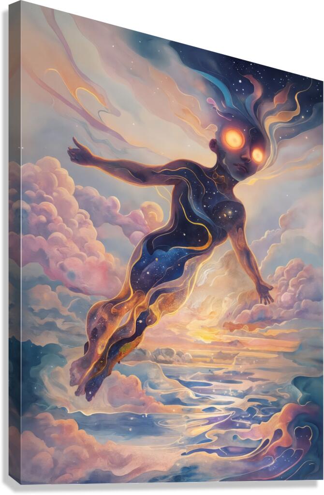  Twilight Clouds Canvas Print