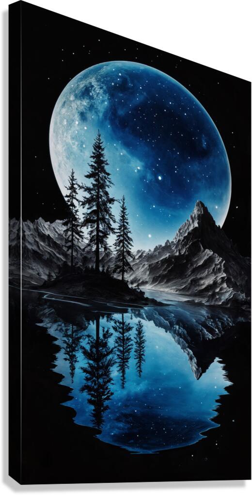 Serene Night Canvas Print