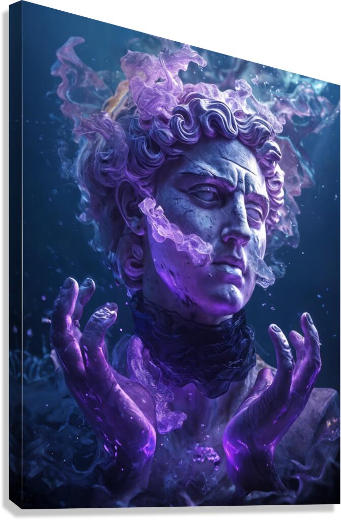  Pink Liquid Canvas Print