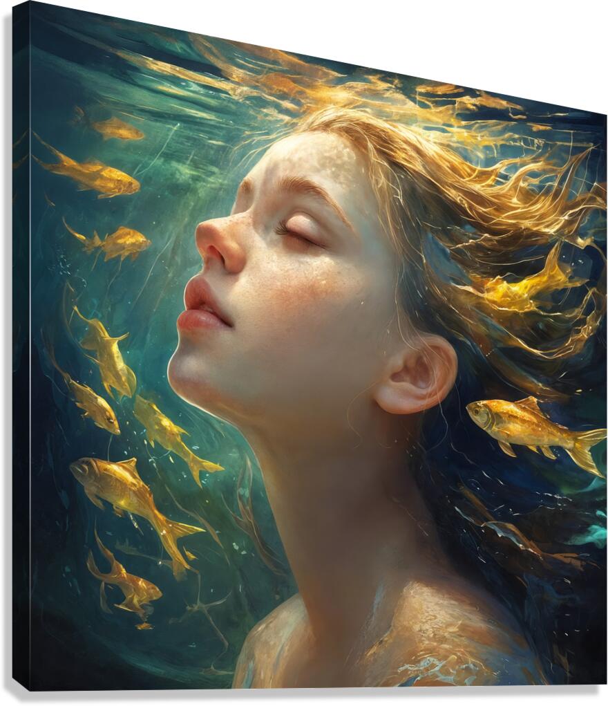  Unexplored Ocean Canvas Print