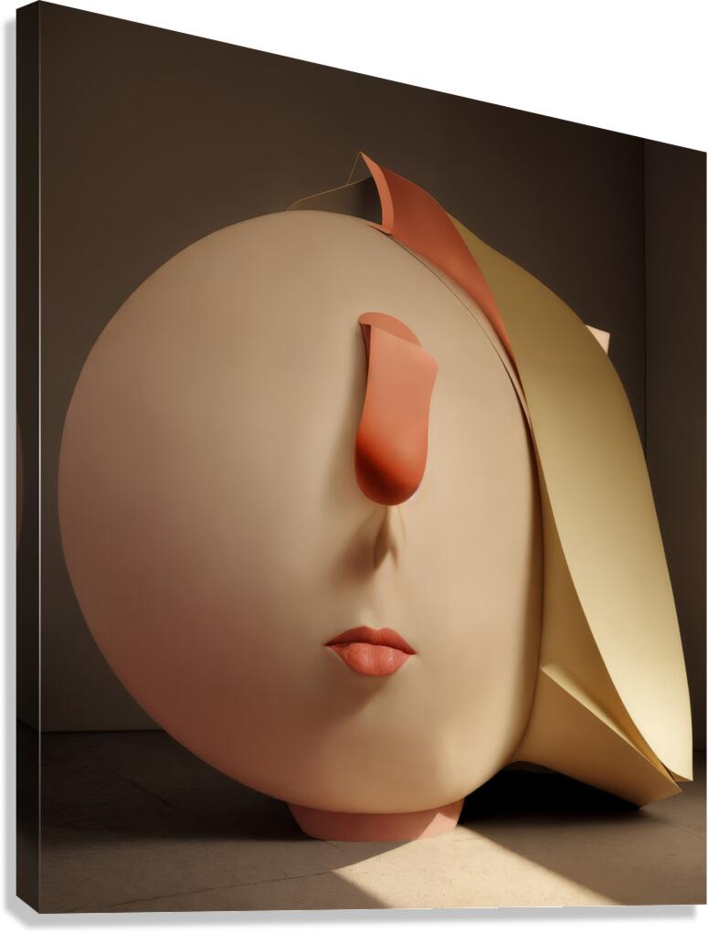  Pale Surface Canvas Print