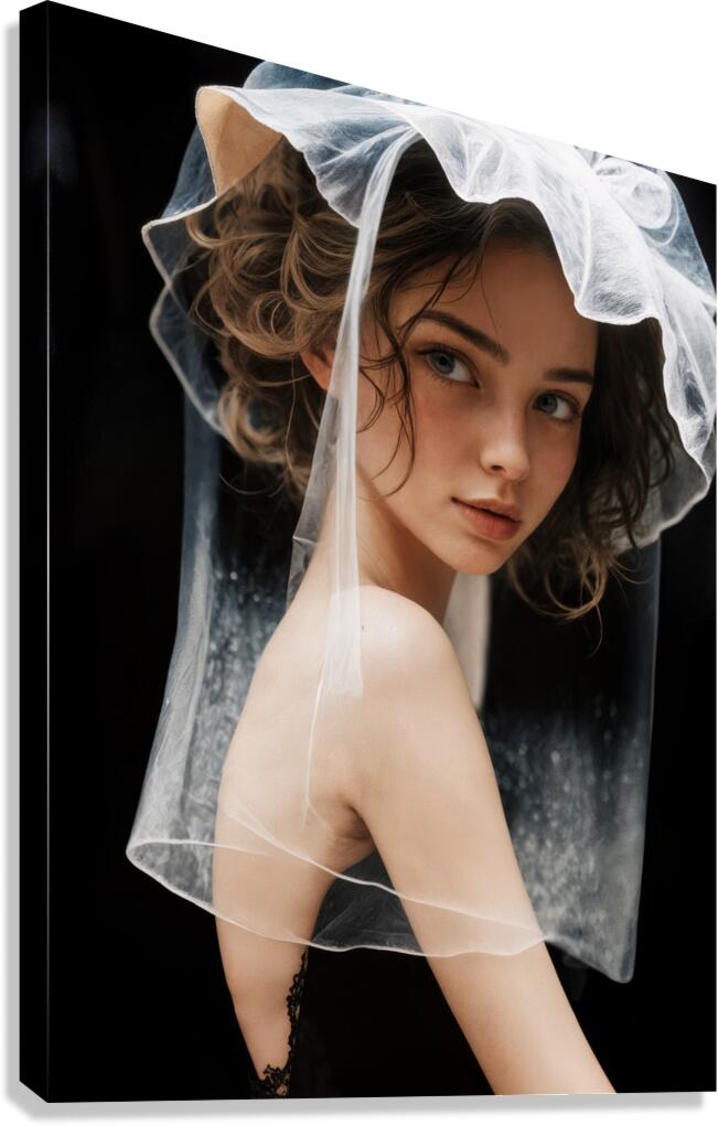  Introspective Grace Canvas Print