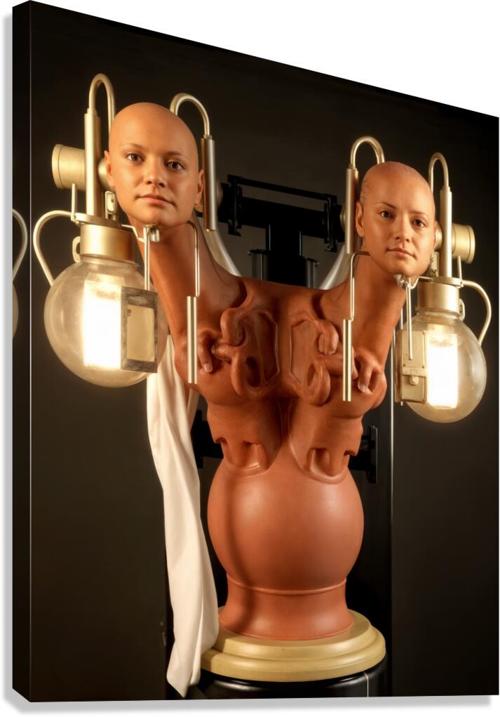  Terracotta Base Canvas Print