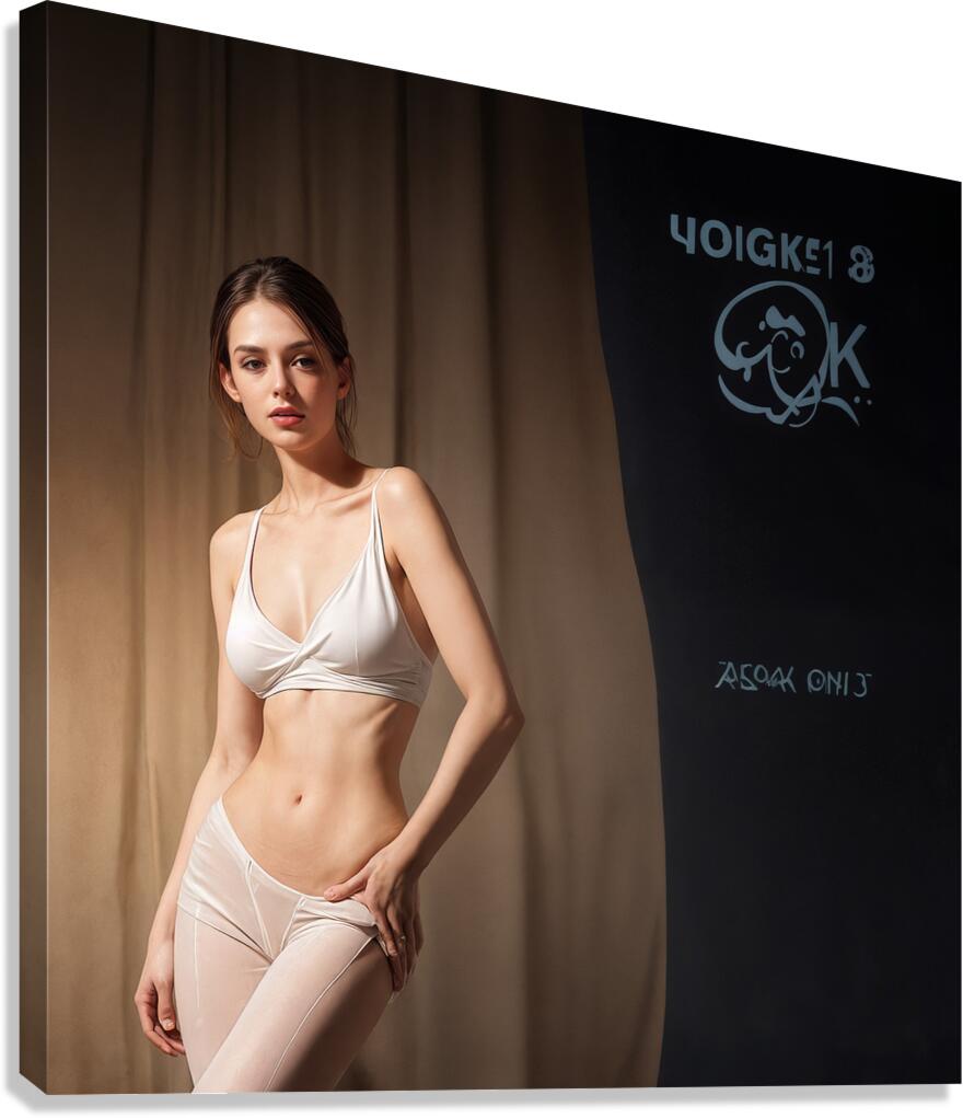  Elegant Pose Canvas Print