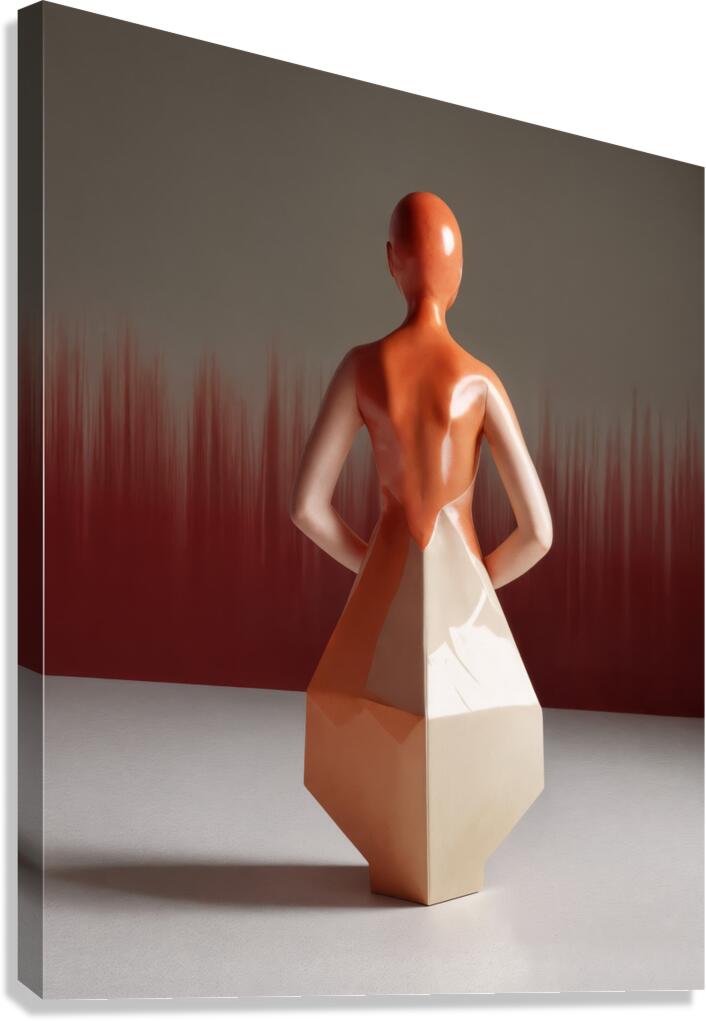  Glazed Ceramic Canvas Print