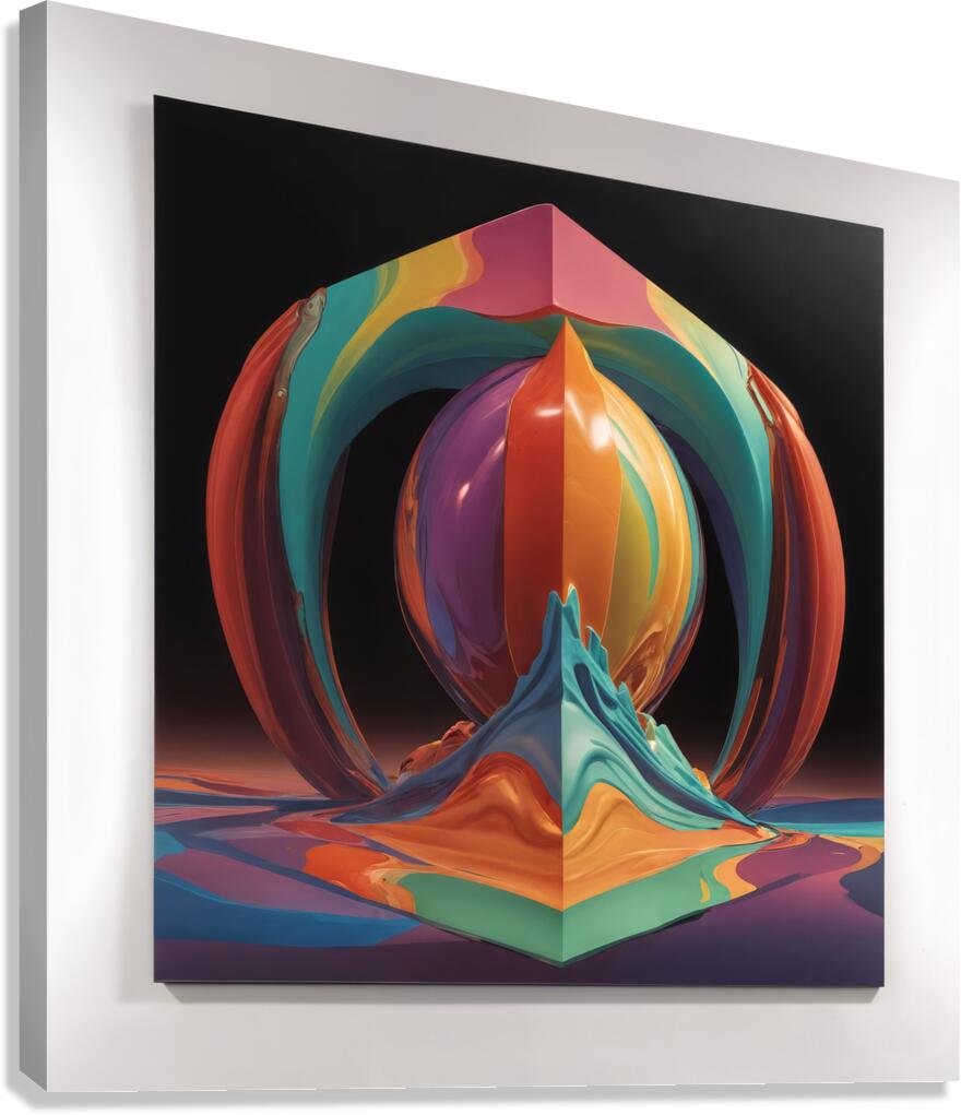  Kinetic World Canvas Print