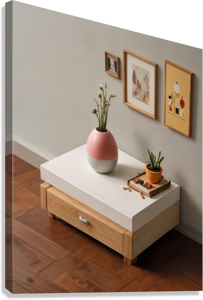 Arranged Corner Canvas Print