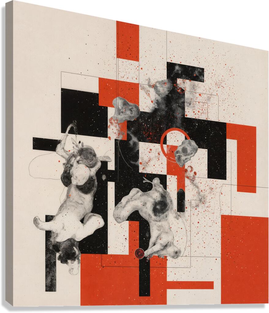 A Modernist Composition  Canvas Print