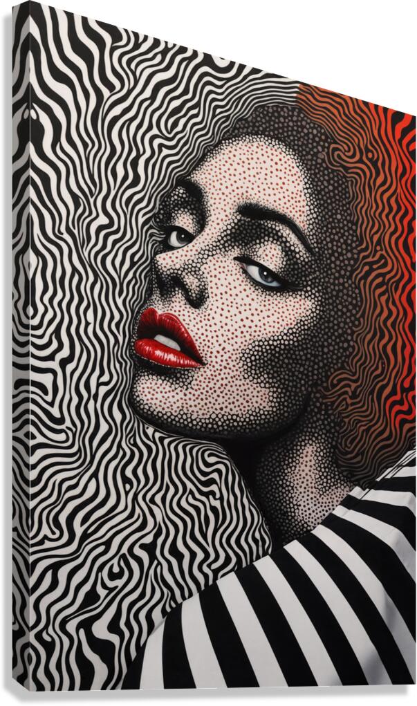 A Hypnotic Tale  Canvas Print