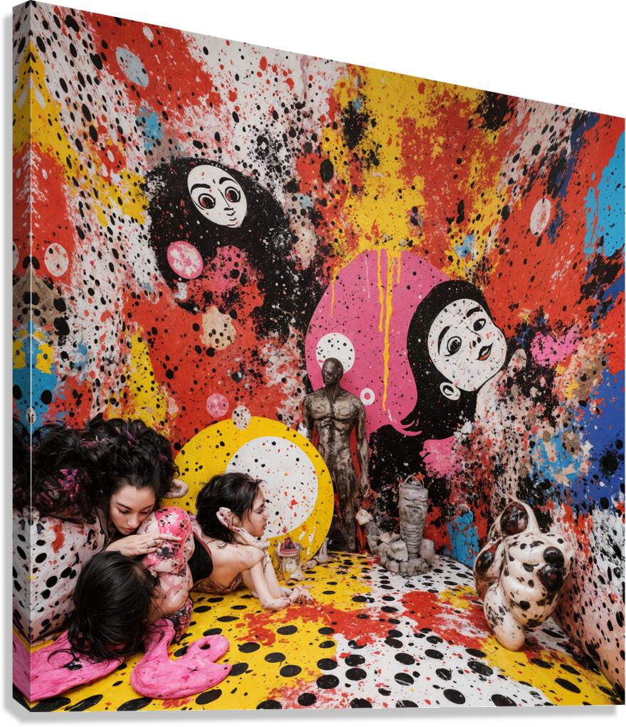 Creativity and Chaos  Canvas Print