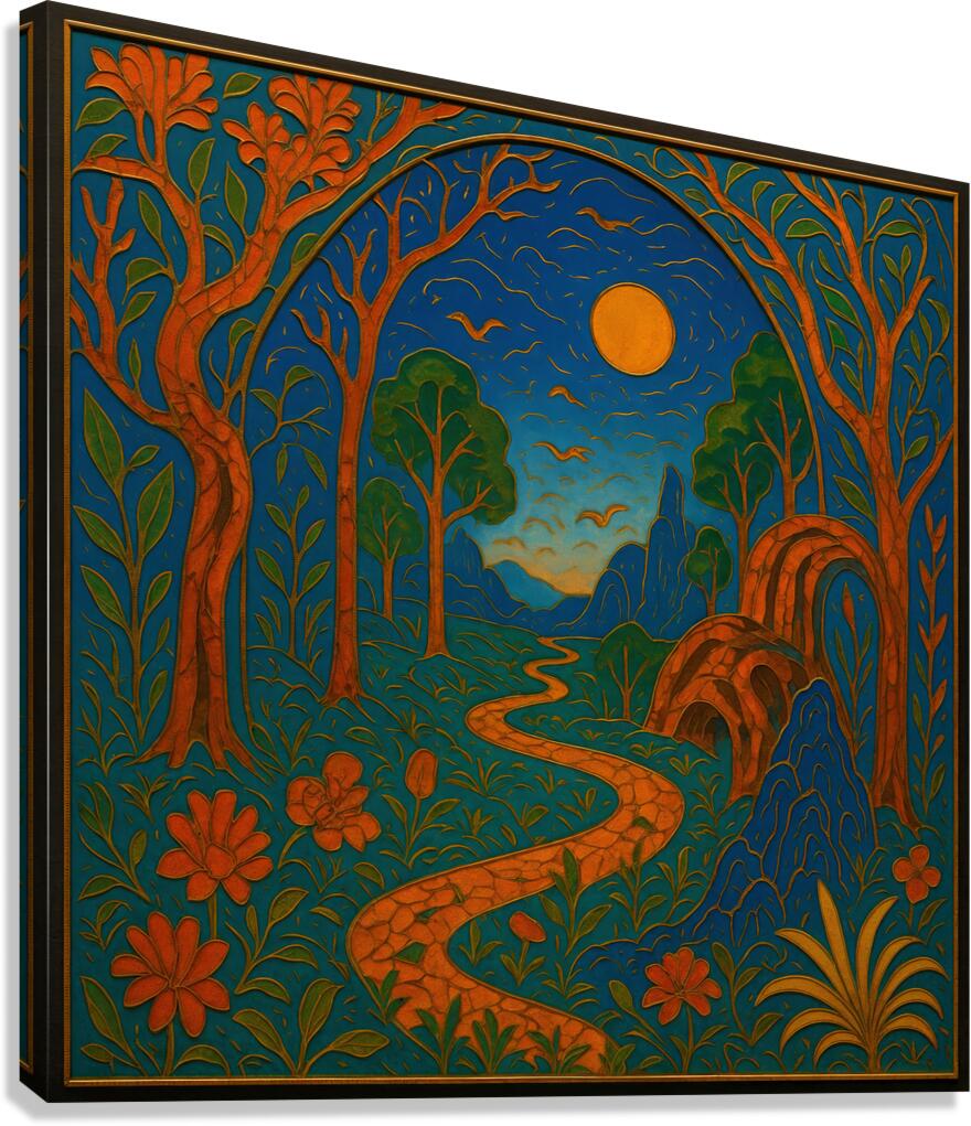 Twilight Forest  Canvas Print