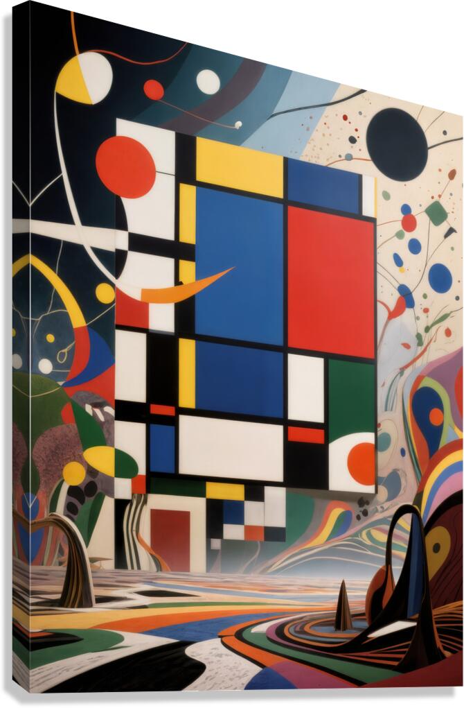 Psychedelic Movement  Canvas Print