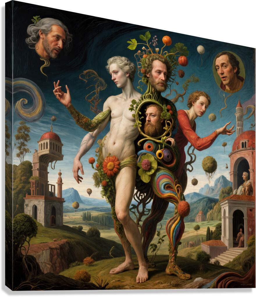 Internal Transformation  Canvas Print