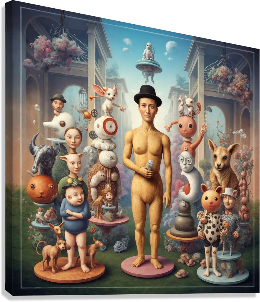Fantastical Imagination  Canvas Print