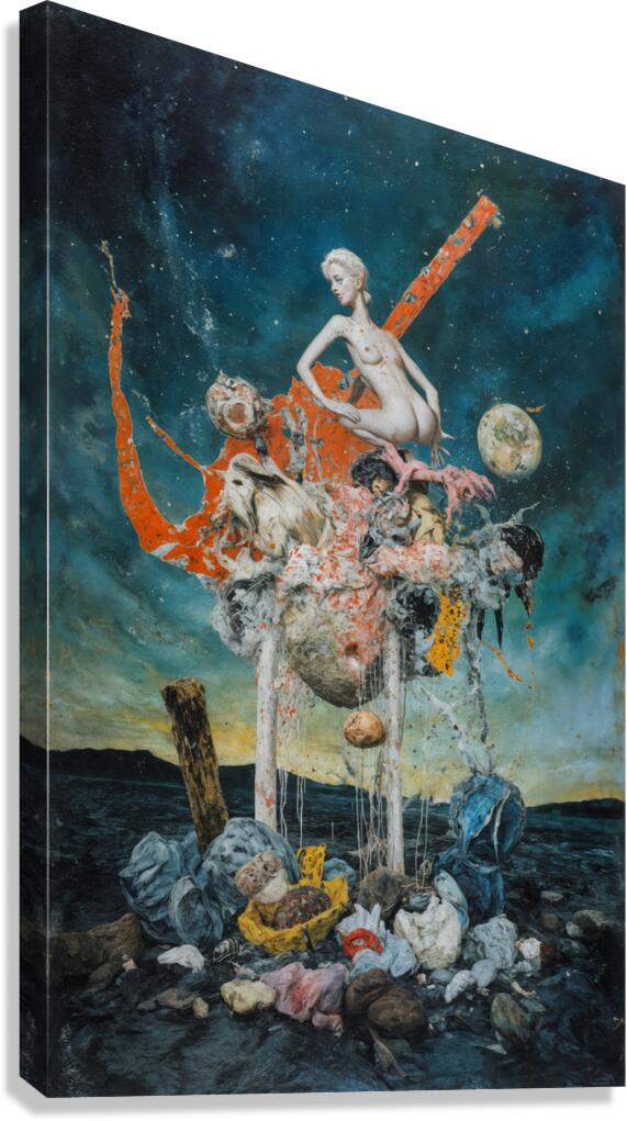 Strange Tableau  Canvas Print