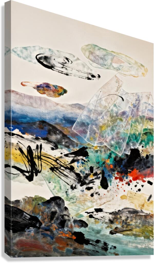 Untamed Landscape  Canvas Print