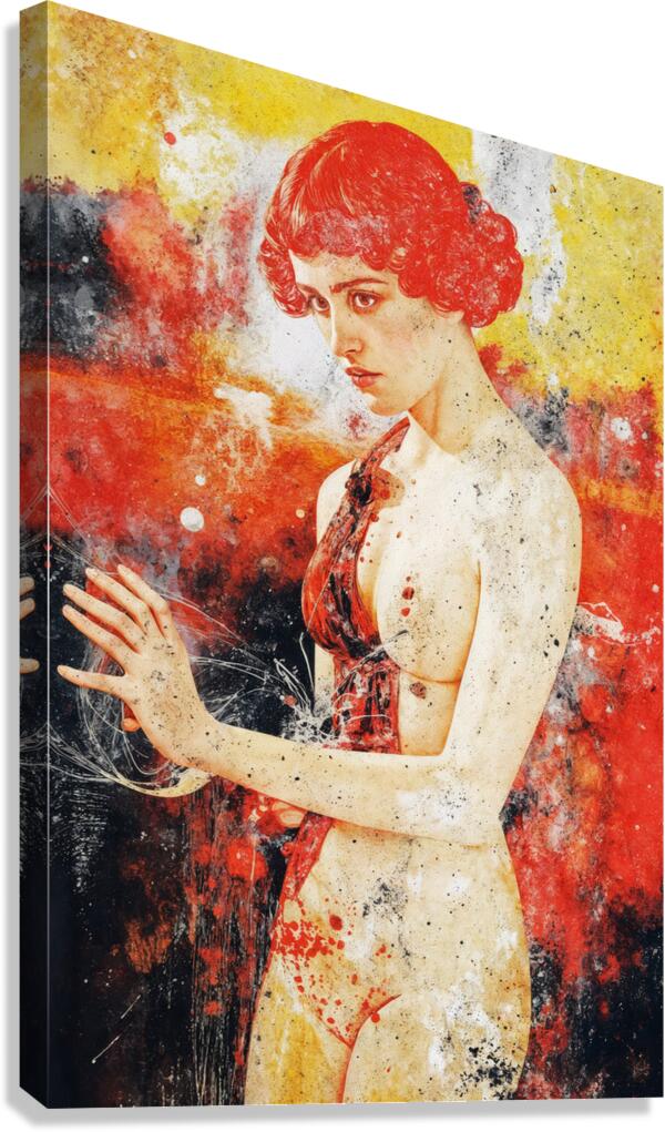 Haunting Snapshot  Canvas Print