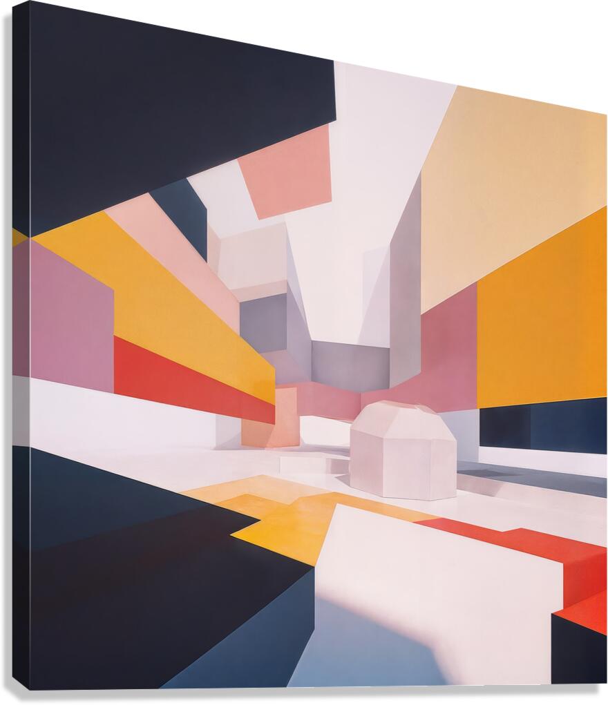 Fractured Prism  Canvas Print