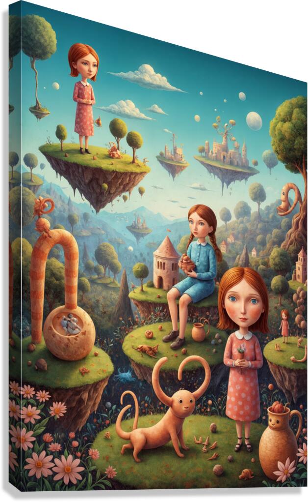 Enchanted World  Canvas Print