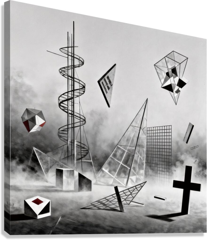 Mathematical Modeling  Canvas Print