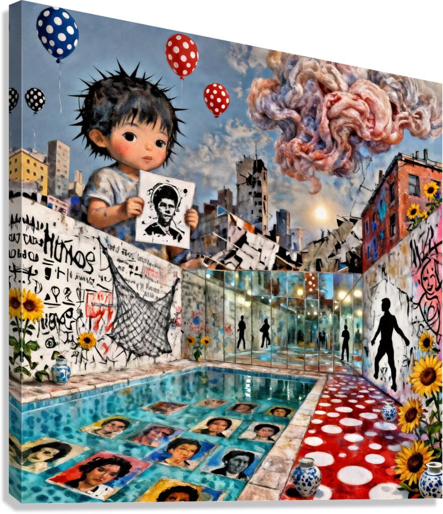 Memory Pool  Canvas Print