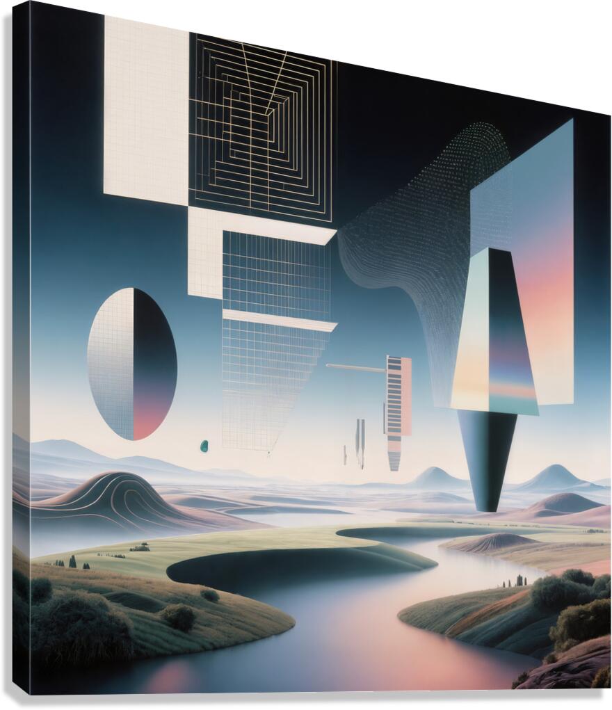 Data Visualizations  Canvas Print