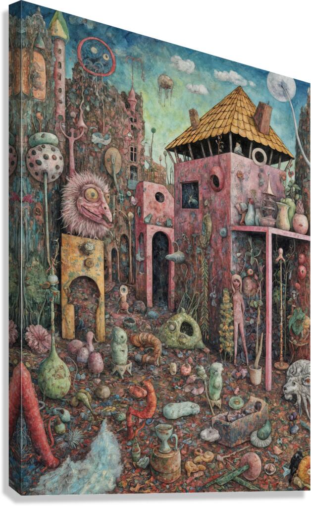 Private Tableaux  Canvas Print