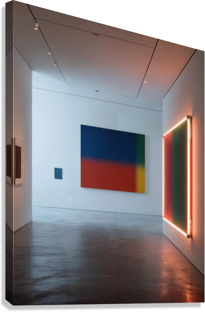 Elongated Reflections  Canvas Print