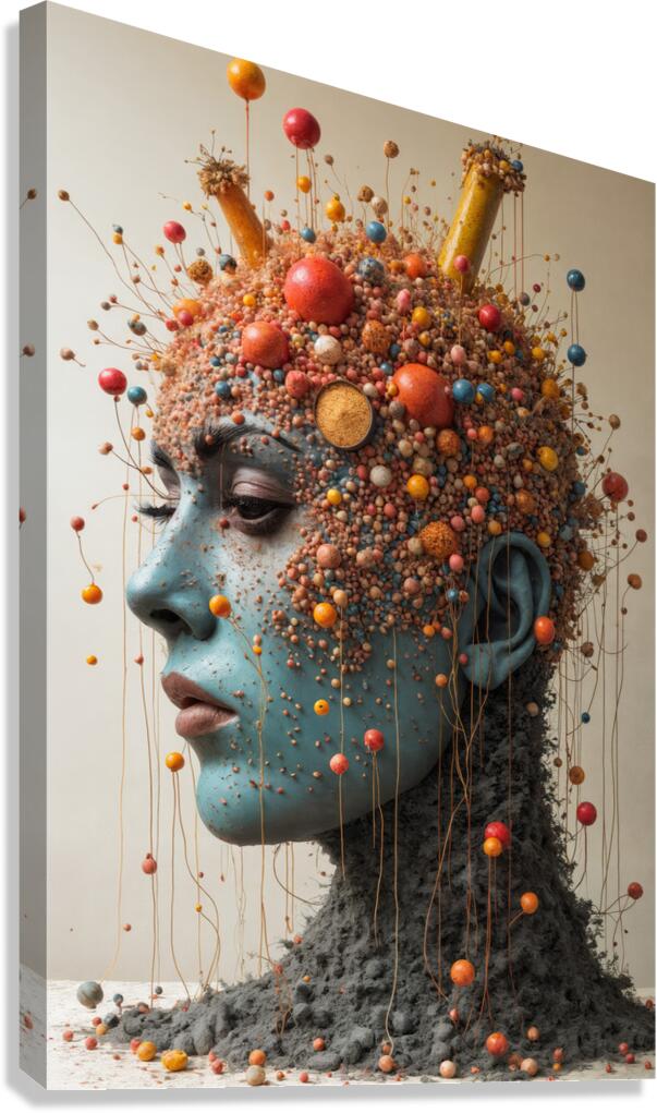 Dense Constellation  Canvas Print