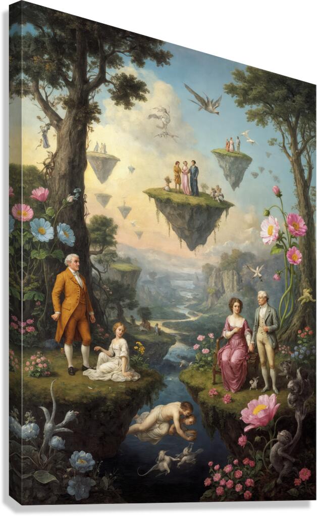 Impossible Garden  Canvas Print