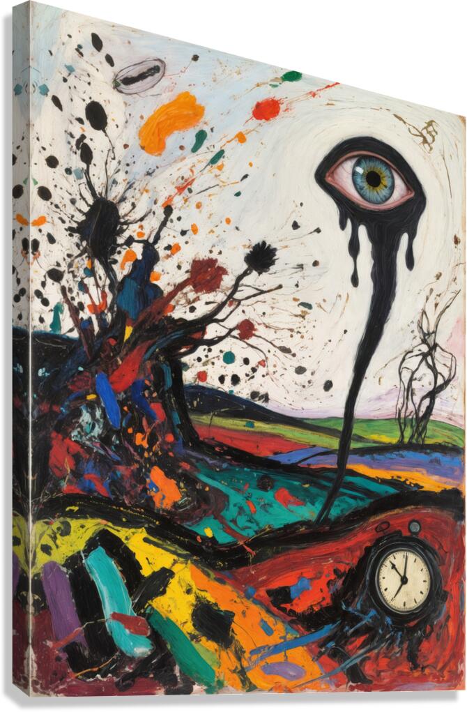 Disembodied Eye  Canvas Print