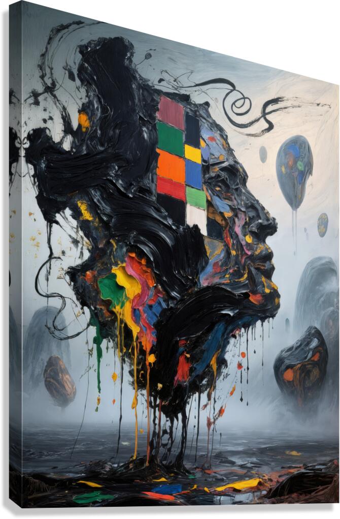 Shattered Memory  Canvas Print