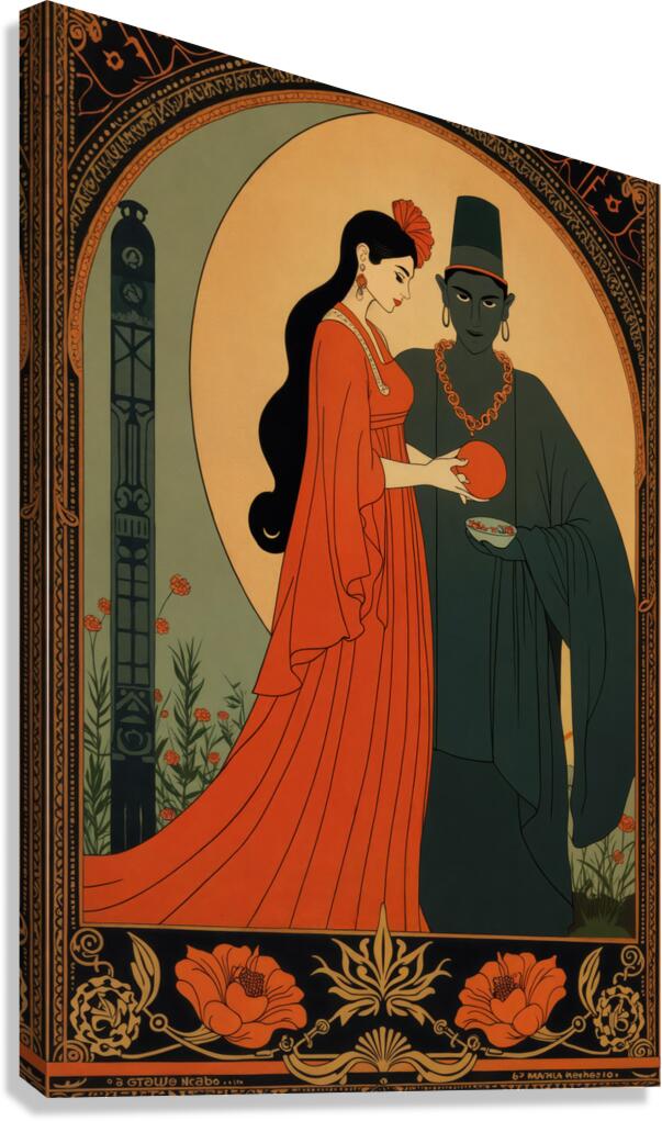 Garden’s Twilight  Canvas Print