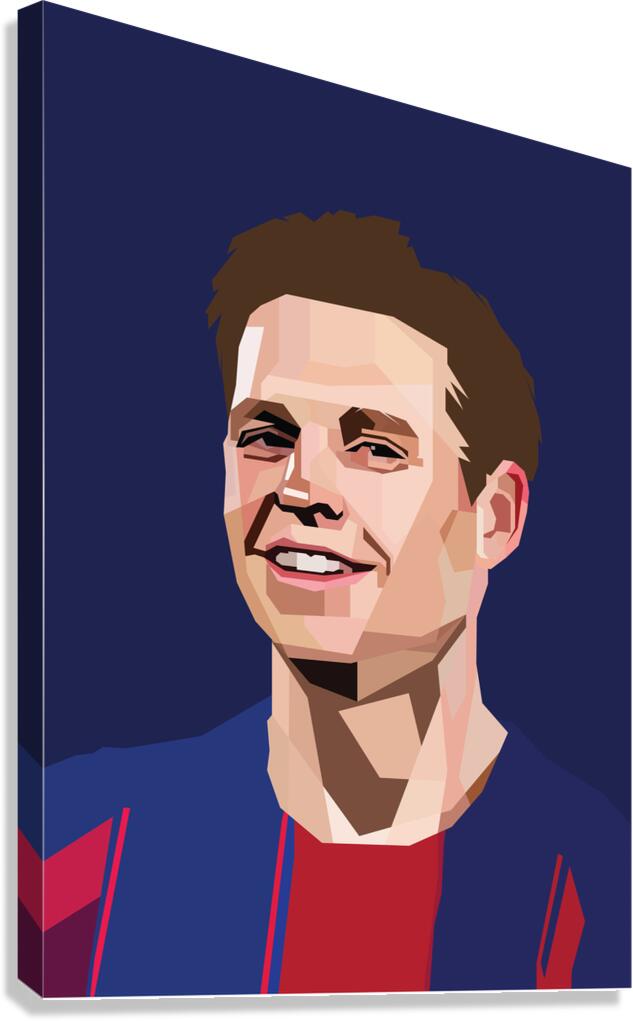 de jong Canvas Print