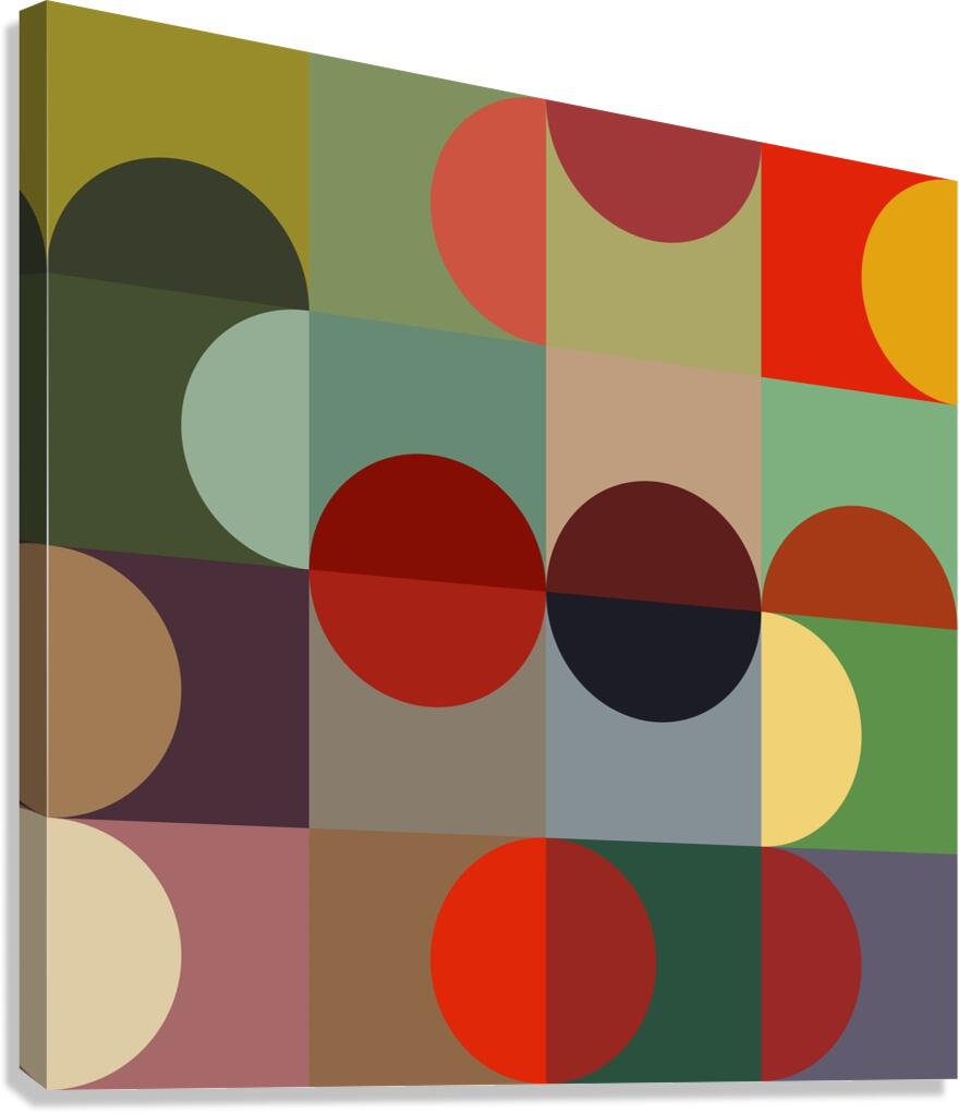 Lune Rouge  Canvas Print