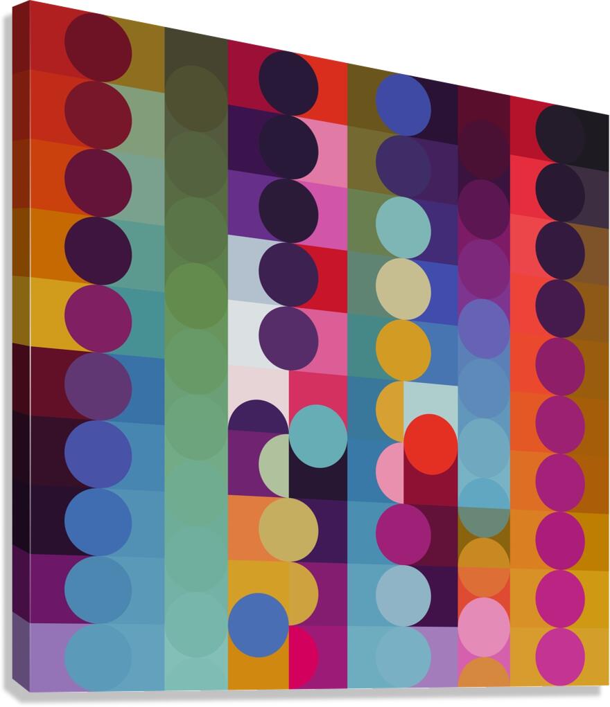Color Code  2 Canvas Print