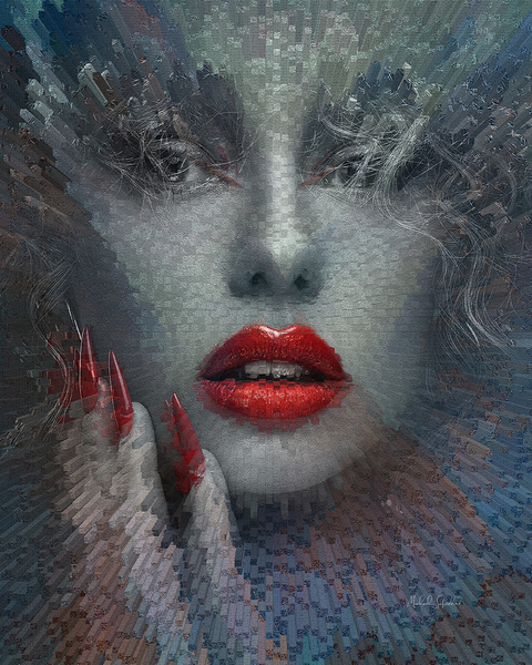 Abstract Attraction Print