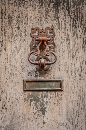 Rusty Door Knocker