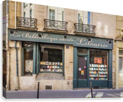 La Bibliotheque Canvas Print