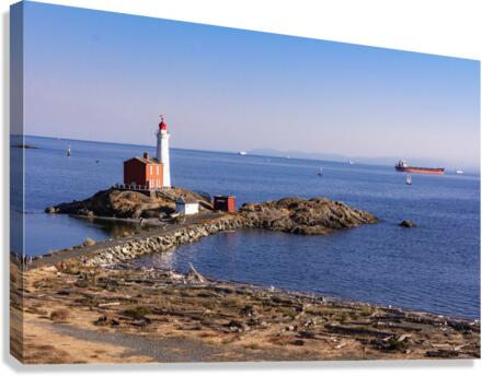 Fisgard Lighthouse  Canvas Print
