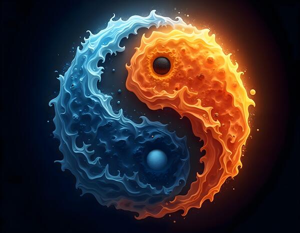 Yin and Yang  by BayArt