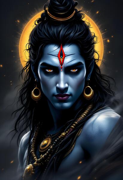 Lord Shiva by BayArt