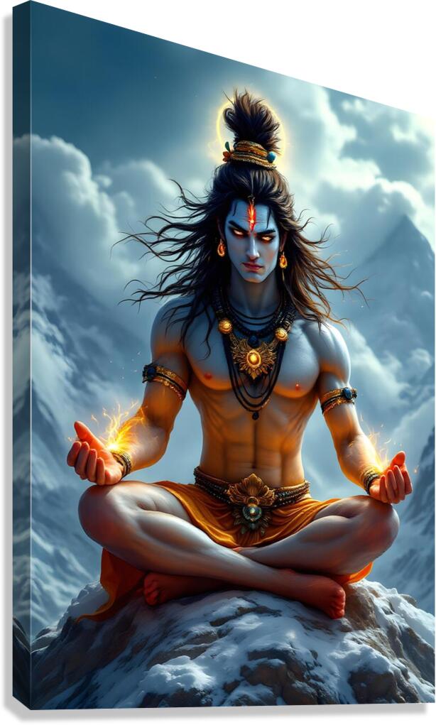 Shiva Canvas Print