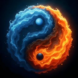 Yin and Yang: Where Fire Meets Water