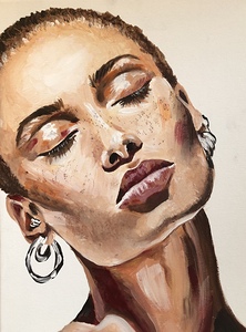 Sunshine Acrylic 11 x 14 22 by Sylvia Cohen Fine Art