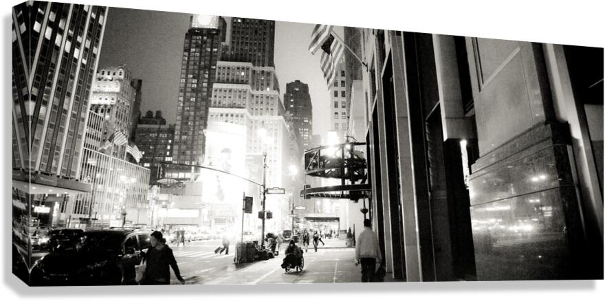 BRIGHT LIGHTS Canvas Print