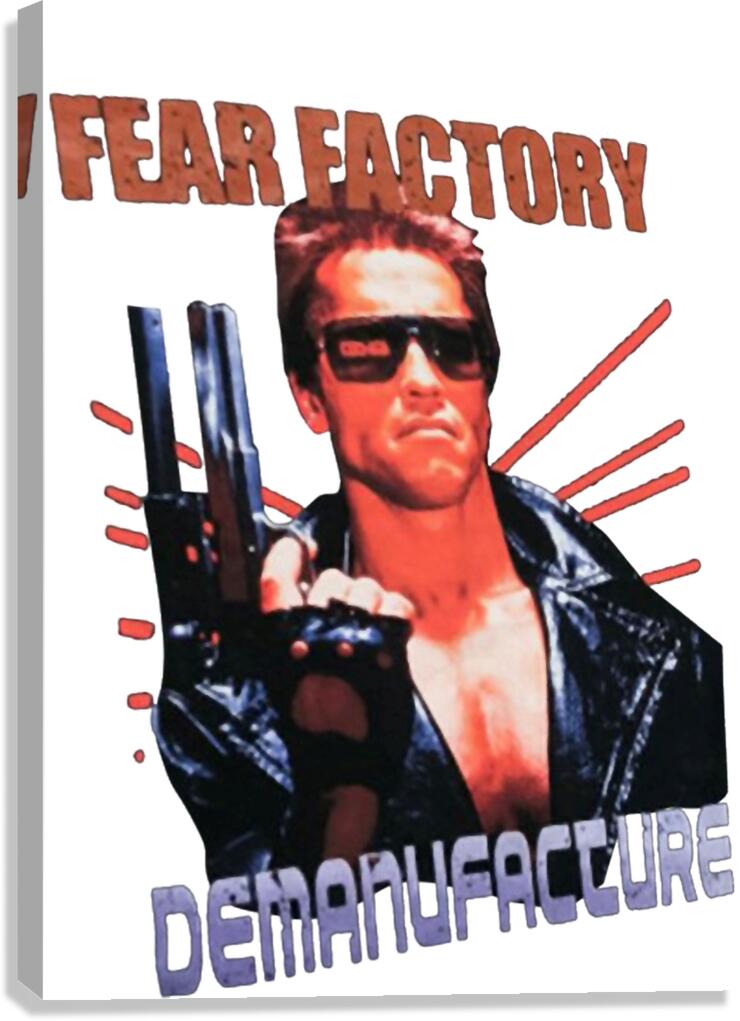 Fear Factory 17 Canvas Print