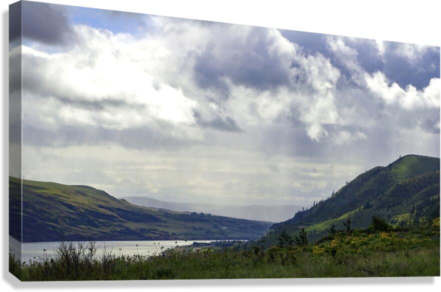 Columbia River Spring Oregon  Canvas Print